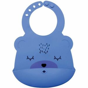 Tiny Twinkle Silicone Roll-up Bibs bryndák Indigo Bear 4m+ 1 ks obraz