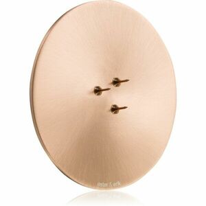 ester & erik accessories candle plates svícen na vonnou svíčku matt rose gold 9 cm obraz