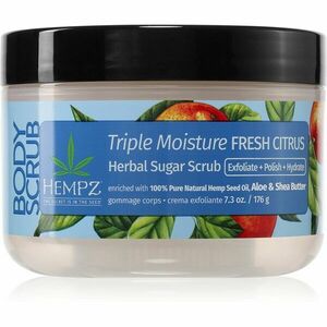 HEMPZ Triple Moisture tělový peeling 176 g obraz