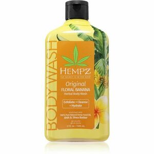 HEMPZ Floral Banana sprchový gel na tělo 500 ml obraz