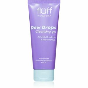 Fluff Dew Drops čisticí pleťový gel s niacinamidem 100 ml obraz