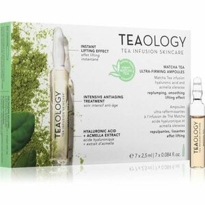 Teaology Anti-Age Matcha Tea Ultra-Firming Ampoules ampule pro hydrataci a vypnutí pokožky 7x2, 5 ml obraz