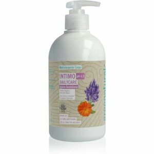 Greenatural Intimate Wash Gel Dailycare pH 4, 3 BIO gel pro intimní hygienu se zklidňujícím účinkem Lavender 500 ml obraz