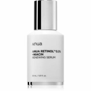 Anua Retinol 0.3% + Niacin Renewing Serum noční obnovující sérum na rozšířené póry a vrásky 30 ml obraz