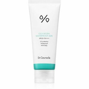 Dr.Ceuracle Cica Regen Waterproof Sun voděodolný opalovací krém na obličej SPF 50+ 100 ml obraz