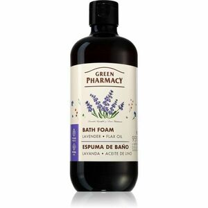 Green Pharmacy Lavender & Linseed Oil Bath Foam pěna do koupele s levandulí 500 ml obraz