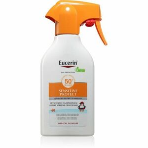 Eucerin Sensitive Protect dětský sprej na opalování SPF 50+ 250 ml obraz