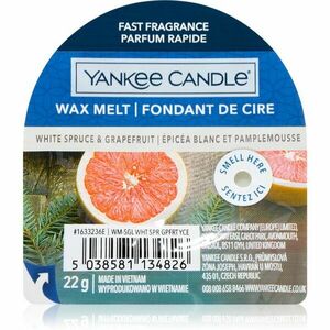 Yankee Candle White Spruce & Grapefruit vosk do aromalampy 22 g obraz