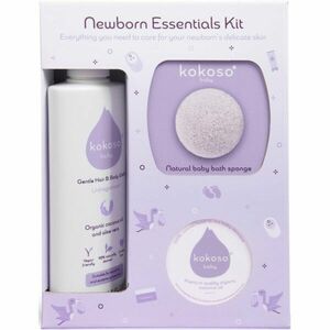 Kokoso Baby Newborn Essentials Kit dárková sada pro děti od narození obraz