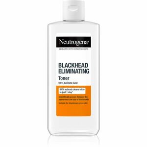 Neutrogena Blackhead Eliminating čisticí tonikum proti černým tečkám 200 ml obraz