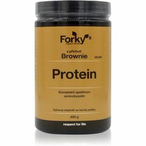 Forky’s Protein rostlinný protein příchuť Brownie 450 g obraz