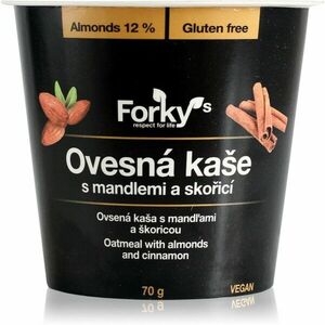 Forky’s Ovesná kaše s mandlemi a skořicí ovesná kaše bez lepku 70 g obraz