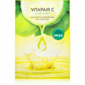 NATURE REPUBLIC Vitapair C Mask Sheet plátýnková maska s rozjasňujícím a hydratačním účinkem 25 ml obraz