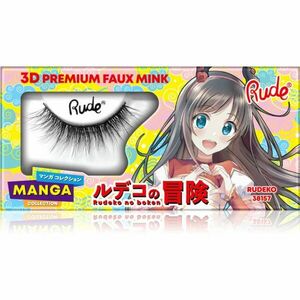 Rude Cosmetics Manga Collection 3D Premium Faux Mink umělé řasy typ Rudeko 2 ks obraz