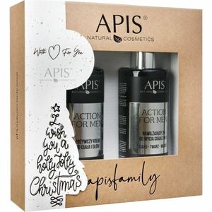 Apis Natural Cosmetics Action For Men dárková sada pro muže obraz