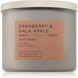 Bath & Body Works Cranberry & Gala Apple vonná svíčka 411 g obraz