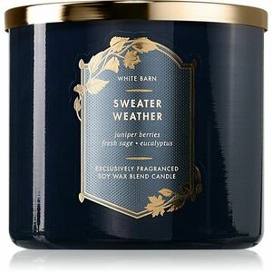 Bath & Body Works Sweater Weather vonná svíčka 411 g obraz