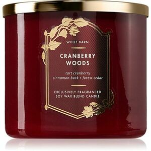 Bath & Body Works Cranberry Woods vonná svíčka 411 g obraz