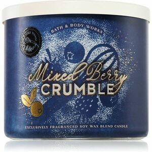 Bath & Body Works Mixed Berry Crumble vonná svíčka 411 g obraz