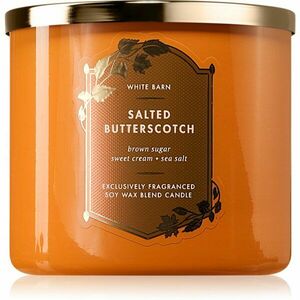 Bath & Body Works Salted Butterscotch vonná svíčka 411 g obraz