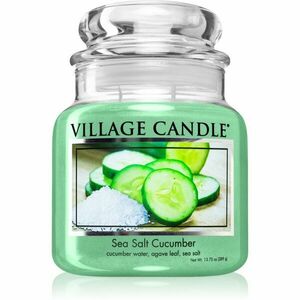 Village Candle Sea Salt Cucumber vonná svíčka 389 g obraz