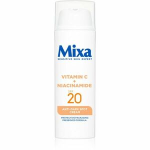 MIXA Anti-Dark Spot denní krém proti tmavým skvrnám SPF 20 50 ml obraz