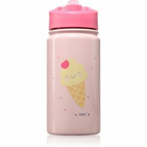 Saro Baby Thermos Bottle with Straw termoska s brčkem Pink 350 ml obraz