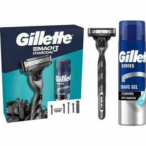 Gillette Mach3 Charcoal dárková sada pro muže obraz