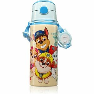 Nickelodeon Paw Patrol Aluminium Water Bottle With Strap láhev na vodu pro děti 600 ml obraz