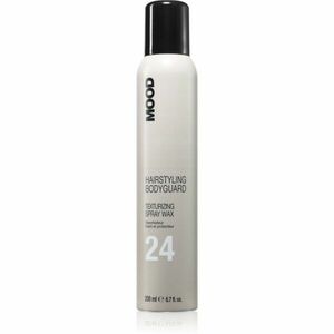 MOOD Hairstyling Bodyguard Texturizing Spray Wax lak na vlasy pro lesk a hebkost vlasů 200 ml obraz