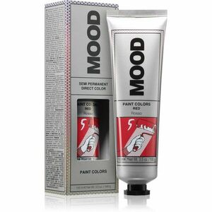 MOOD Paint Colors permanentní barva na vlasy odstín Red 100 ml obraz