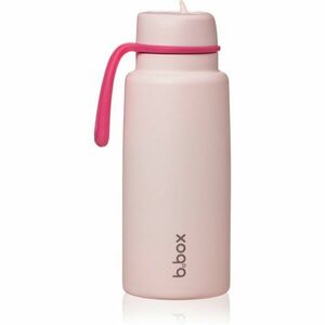 B.Box Insulated Flip Top Bottle termoláhev Pink Paradise 1000 ml obraz