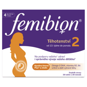 FEMIBION 2 Těhotenství 28 tablet + 28 tobolek obraz