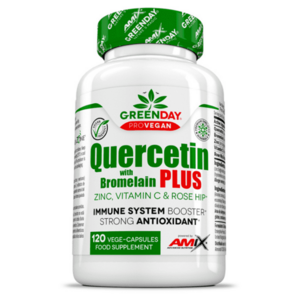 GREENDAY ProVegan Quercetin s bromelainem plus 120 kapslí obraz