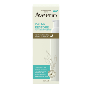 AVEENO Calm+Restore Rehydratační noční krém 50 ml obraz