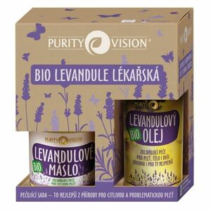 PURITY VISION Levandule BIO Máslo 120ml + olej 100ml Dárková sada obraz