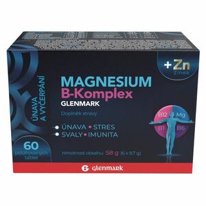 GLENMARK Magnesium B-komplex 60 tablet obraz