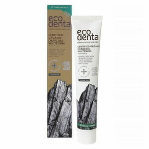 ECODENTA Organic Charcoal Whitening zubní pasta 75ml obraz