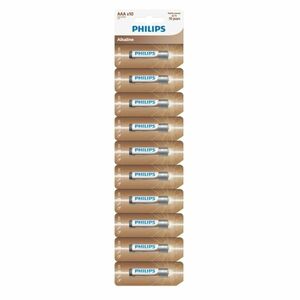 PHILIPS LR03AL10S/10 Entry Alkaline mikrotužkové baterie 10 kusů obraz