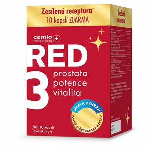 CEMIO RED3 80 + 10 kapslí ZDARMA obraz