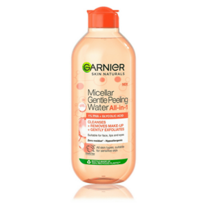 GARNIER Skin Naturals Micelární voda s peelingovým efektem All-in-1 400 ml obraz