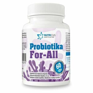 NUTRICIUS Probiotika for-all 60 kapslí obraz