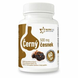 NUTRICIUS Černý česnek 500 mg 60 kapslí obraz