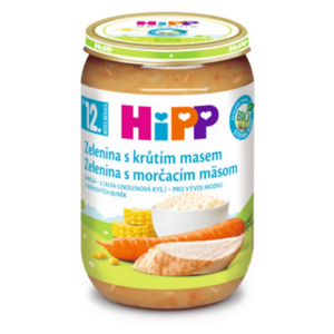 HiPP Zelenina s krůtím masem BIO 220 g obraz