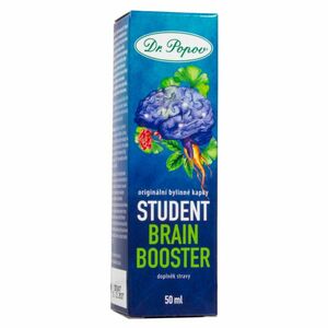 DR.POPOV Student brain booster originální bylinné kapky 50 ml obraz