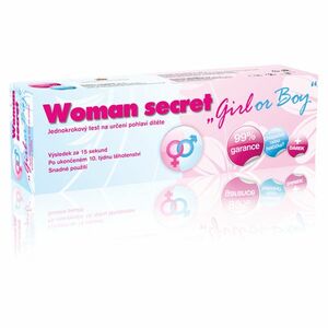 IMPERIAL VITAMINS Woman secret Girl or Boy test na určení pohlaví dítěte obraz