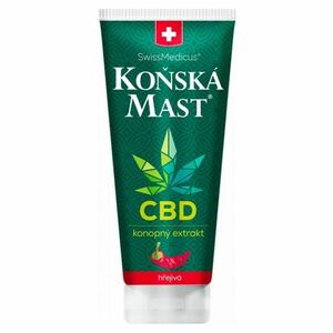 SWISSMEDICUS Koňská mast s CBD hřejivá 200 ml obraz