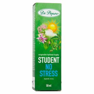 DR.POPOV Student no stress originální bylinné kapky 50 ml obraz