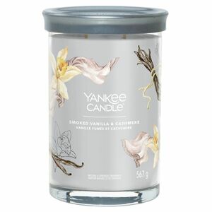 YANKEE CANDLE Signature Tumbler velký Smoked Vanilla & Cashmere 567 g obraz