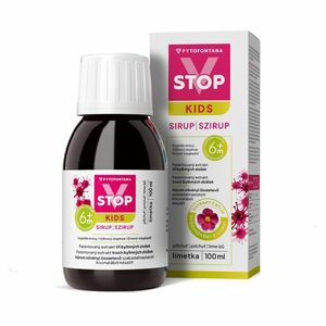 V-STOP KIDS Sirup limetka 100 ml obraz